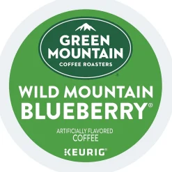 Green Mountain Wild Mountain Blueberry Coffee Keurig® K-Cup® Pods, Light Roast, 24/Box (6783)