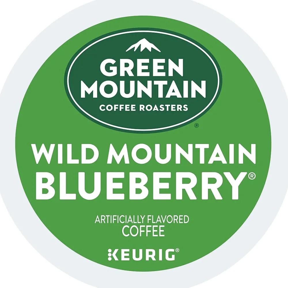 Green Mountain Wild Mountain Blueberry Coffee Keurig® K-Cup® Pods, Light Roast, 24/Box (6783)