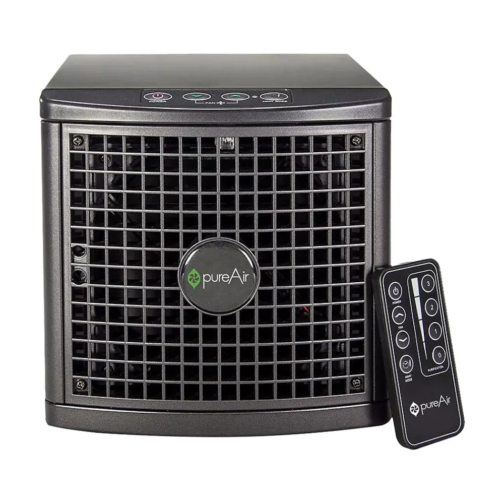 Delta Children GreenTech Environmental pureAir HEPA Console Air Purifier, Black (1X5535)