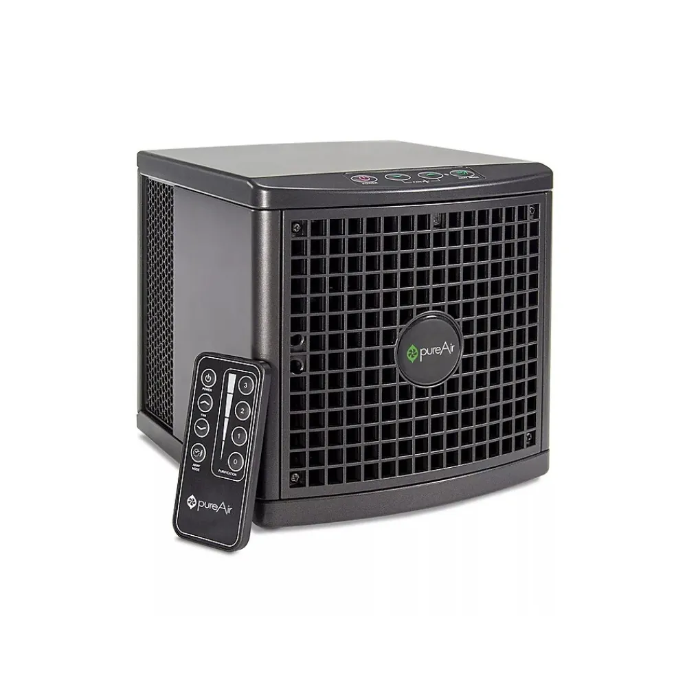 Delta Children GreenTech Environmental pureAir HEPA Console Air Purifier, Black (1X5535)