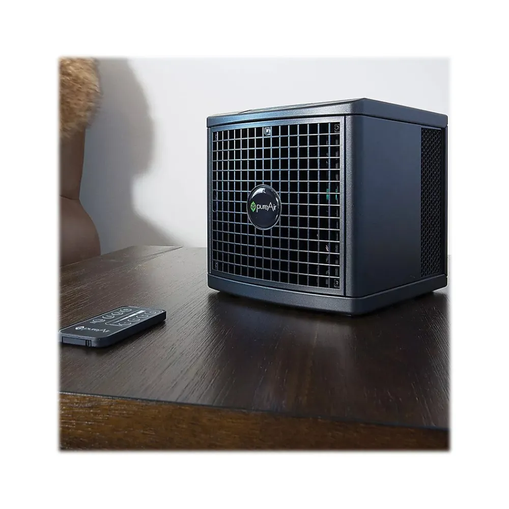 Delta Children GreenTech Environmental pureAir HEPA Console Air Purifier, Black (1X5535)