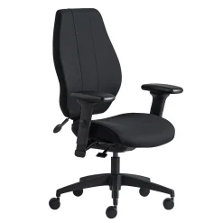 Office Chairs*Gry Mattr + ergoCentric airCentric3 Task Chair, Extra Long Seat, Black (AIR3STXL)