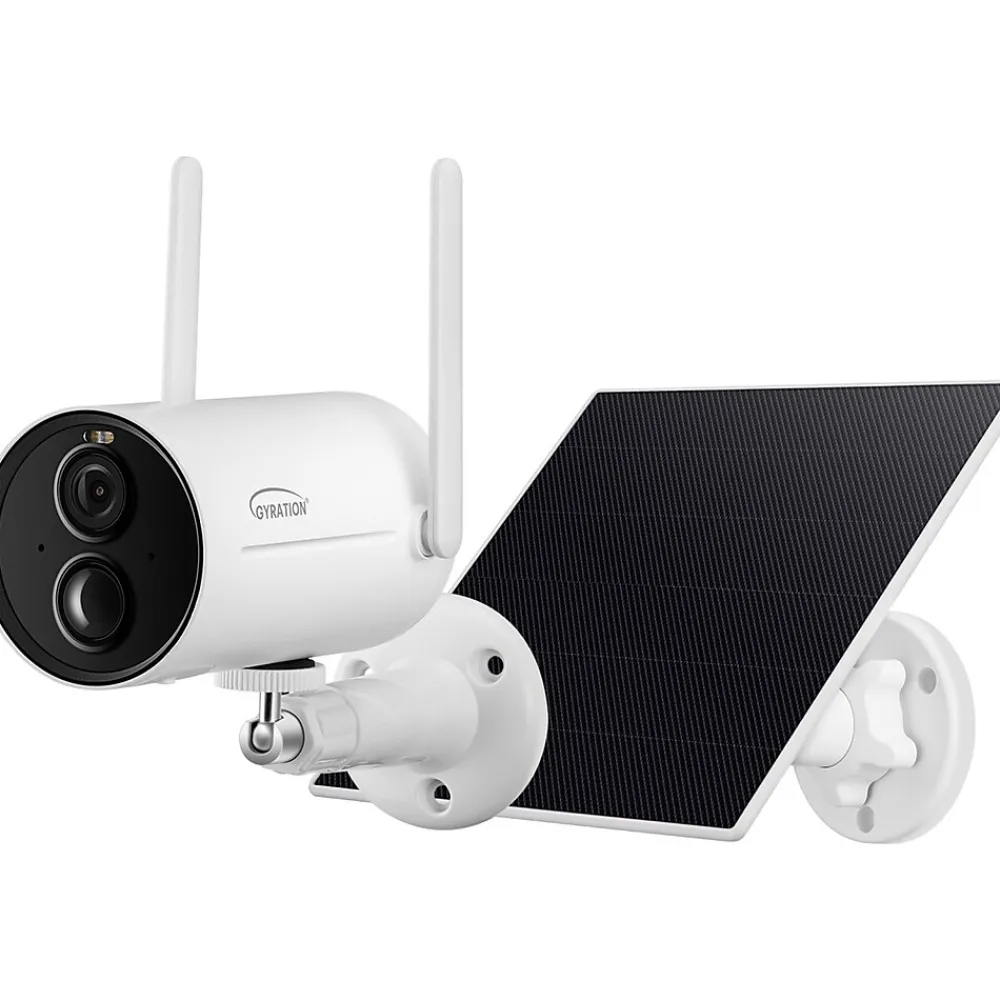 Adesso Gyration Cyberview 3010 3 Megapixel Indoor/Outdoor Network Camera Bullet, White (CYBERVIEW 3010)