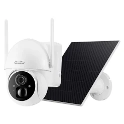 Adesso Gyration Cyberview 3020 3 Megapixel Indoor/Outdoor Network Camera, White (CYBERVIEW 3020)