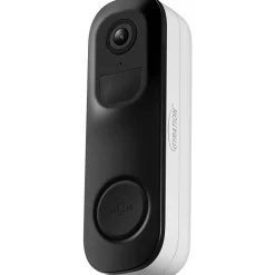 Adesso Gyration Cyberview 3000 3 Megapixel Indoor Network Doorbell Camera, White/Black (CYBERVIEW 3000)