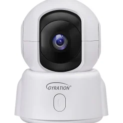 Adesso Gyration Cyberview 2000 2 Megapixel Smart WiFi Pan/Tilt Camera, White (CYBERVIEW 2000)