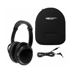 Deluxe Active Noise Canceling Over-Ear Headphones, Black (NCHBC1)<Hamilton Buhl New