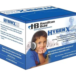 Hamilton Buhl ™ HygenX Disposable Headphone Covers, 2.5" - 4" Diameter, 50/PR, 2 PR/BD