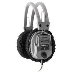 Outlet Hamilton Buhl HygenX45 Disposable Ear Cushion Cover for Over-Ear Headphones/Headsets, 4.5", Black, 100/Pack