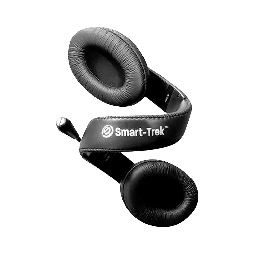 Online Hamilton Buhl Smart-Trek Deluxe USB-A Noise Canceling Stereo Computer Headset, Black/Silver (ST2BKU)