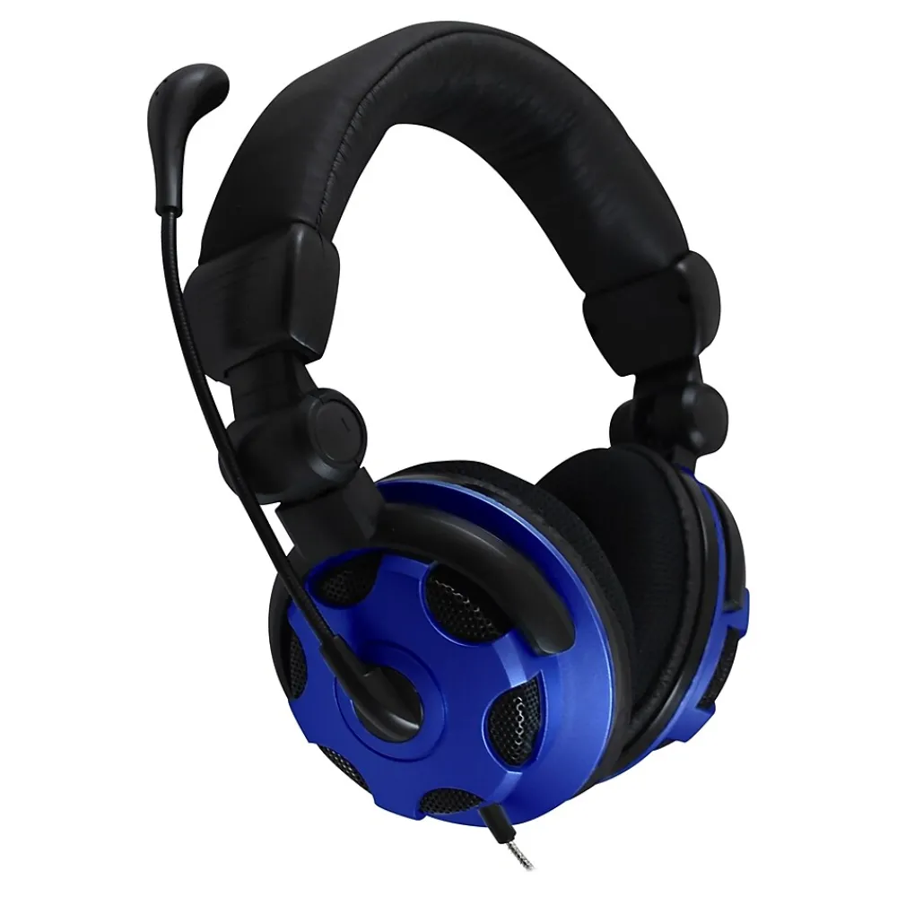 Hot Hamilton Buhl USB-A Noise Canceling Stereo Computer Headset, Blue (TP1-USB)