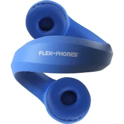 HamiltonBuhl Kid's Flex-Phones TRRS Headset with Gooseneck Microphone, Blue (HECKFX2UBLU)<Hamilton Buhl Hot