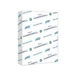 Multipurpose Paper*Hammermill 30% Recycled Colored Paper, 20 lbs., 8.5" x 11", Canary, 500 Sheets/Ream, 10 Reams/Carton (102921)
