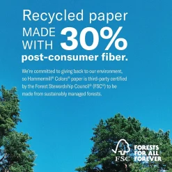 Multipurpose Paper*Hammermill 30% Recycled Fore MP Colors 8.5