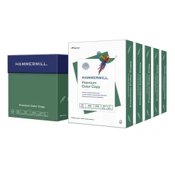 Large Quantity Paper*Hammermill 8.5" x 11" Premium Color Copy Paper, 28 lbs., 100 Brightness, 2500 Sheet/Carton (102450)