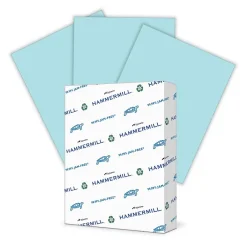 Multipurpose Paper*Hammermill Colors Multipurpose Paper, 20 lbs., 8.5" x 11", Blue, 500 Sheets/Ream (103309)