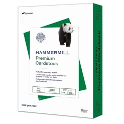 Card Stock*Hammermill Premium 110 lb. Cardstock Paper, 8.5" x 11", Green, 200 Sheets/Ream (168330R)