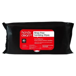 Disinfecting Wipes, 80 Wipes/Container, 12/Carton (MC7099-R)<Handyclean New