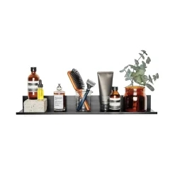 Shelving*Hangman No-Stud Single Aluminum Floating Shelf, 48-In., Black Powder Coat (HANL48B)