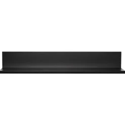 Shelving*Hangman No-Stud Single Aluminum Floating Shelf, 18-In., Black Powder Coat (HANL18B)