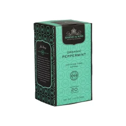 Harney & Sons Organic Peppermint Premium Tea, 20/BX (HSF00952)