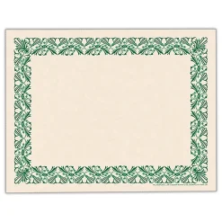 Awards & Certificates*Hayes Art Deco Certificate Set, 9