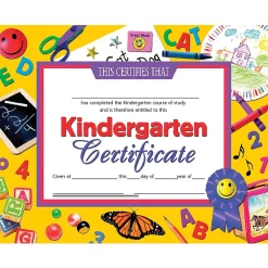 Awards & Certificates*Hayes Completion Certificates, 8.5" x 11", Multicolor, 3/Bundle (H-VA701-3)