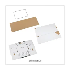 File Storage|Universal Heavy-Duty Storage Box Drawer, Legal Size, White, 6/Carton (UNV85301)