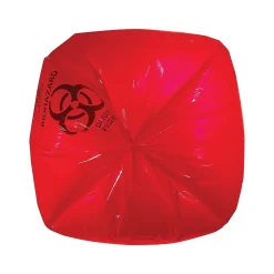 Heritage 30 Gal. Biohazard Liners, Red, 43