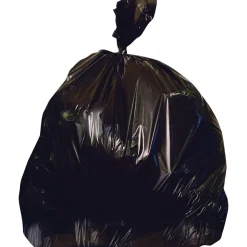 Heritage 55 Gallon Industrial Trash Bag, 36" x 58", Low Density, 2 Mil, Black (H7258XK)<Heritage Bag New