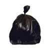 Heritage 12-16 Gallon Industrial Trash Bag, 24" x 32", Low Density, 0.7 Mil, Black, 500 Bags/Box (H4832HK)<Heritage Bag