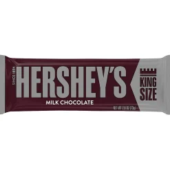 Hershey's King Size Milk Chocolate Candy Bar, 2.6 oz., 18/Box (HEC22000)