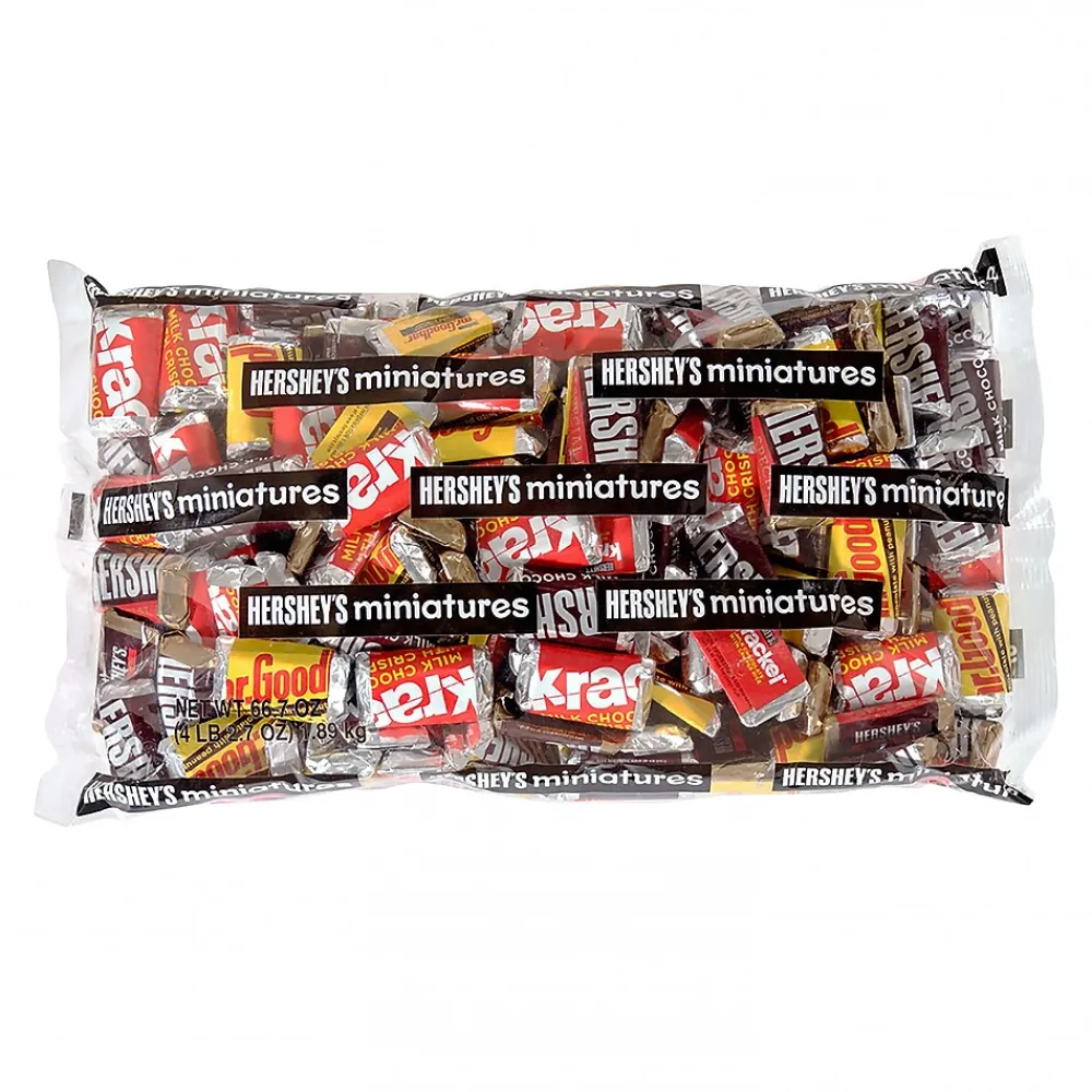 Hershey's Miniatures Assorted Chocolate Candy Bar, 66.7 oz. (246-00055)