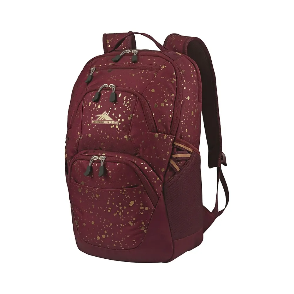 Swoop SG Backpack, Artwork, Copper Splatter/Maroon (130360-9666)<High Sierra Sale