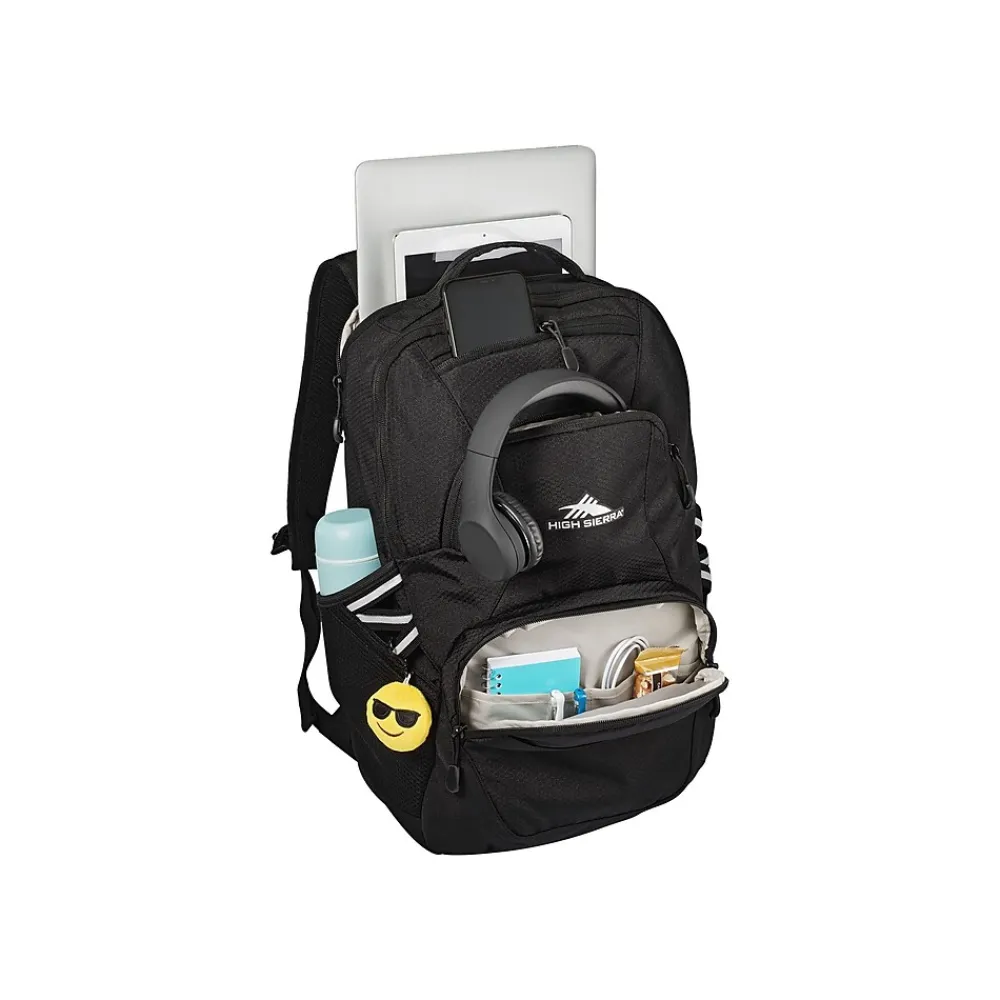 Swoop SG Laptop Backpack, Black (1303601041)<High Sierra Outlet
