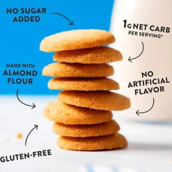 HighKey Gluten Free Vanilla Wafer Cookies, 2 oz., 6 Packs/Box, 6/Pack (600-00272)