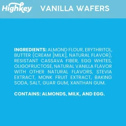 HighKey Gluten Free Vanilla Wafer Cookies, 2 oz., 6 Packs/Box, 6/Pack (600-00272)