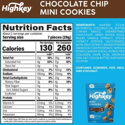 HighKey Variety Pack (Choc. Chip, Vanilla, Snickerdoodle), 2oz, 6ct (600-00274)