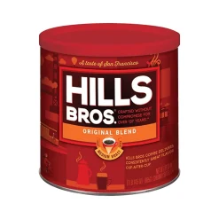 Hills Bros. Original Blend Ground Coffee, Medium Roast (MZB43000)