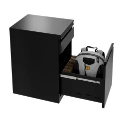 File Cabinets*Hirsh 2-Drawer Mobile Vertical File Cabinet, Letter Size, Lockable, 27.75