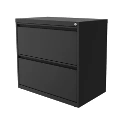 File Cabinets*Hirsh Lateral 101 2-Drawer Lateral File Cabinet, Letter/Legal Size, Lockable, 27.75