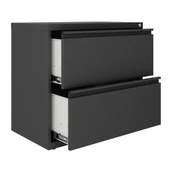 File Cabinets*Hirsh Lateral 101 2-Drawer Lateral File Cabinet, Letter/Legal Size, Lockable, 27.75
