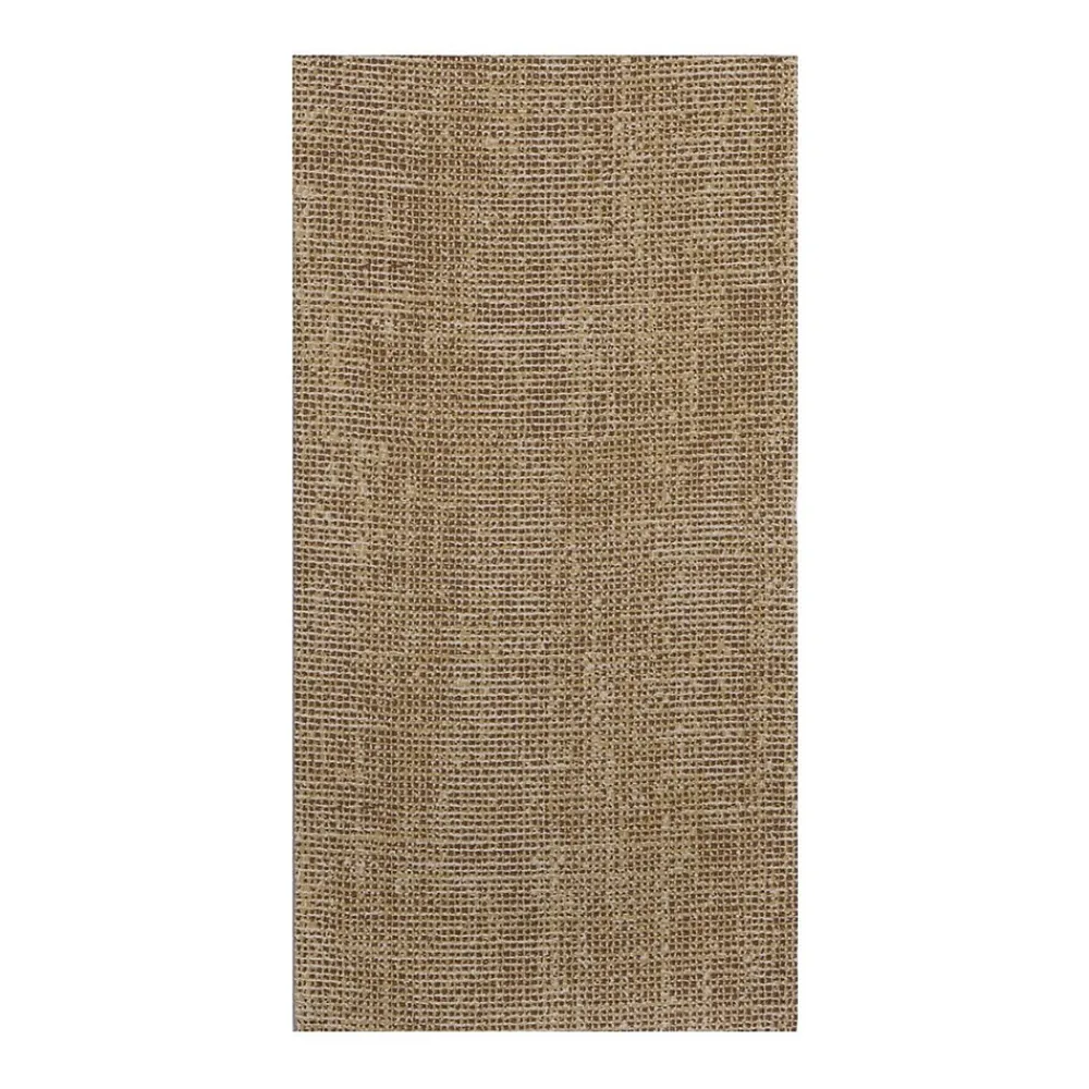 Hoffmaster FashnPoint Natural Burlap Print Dinner Napkin; 15.5" X 15.5", 800 per Case (FP1107)