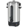 HomeCraft HCCU100SS 100-Cups Coffee Urn, Silver/Black