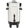 HomeCraft HCCU30SS 30-Cups Coffee Urn, Silver/Black