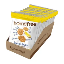 HomeFree Gluten Free Mini Lemon Burst Cookies, 1.1 oz., 10/Pack (307-00361)