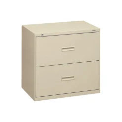 File Cabinets*HON 2 Drawers Lateral File Cabinet, Letter/Legal, Putty, 30"W (BSX432LL)
