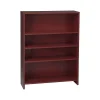 Bookcases*HON 1870 Series 4 Shelf Standard Bookcase, Mahogany (1874N)