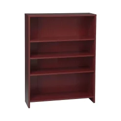 Bookcases*HON 1870 Series 4 Shelf Standard Bookcase, Mahogany (1874N)
