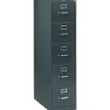 File Cabinets*HON 310 Series 5-Drawer Vertical File Cabinet, Letter Size, Lockable, Charcoal, 26 1/2"D (315PS)